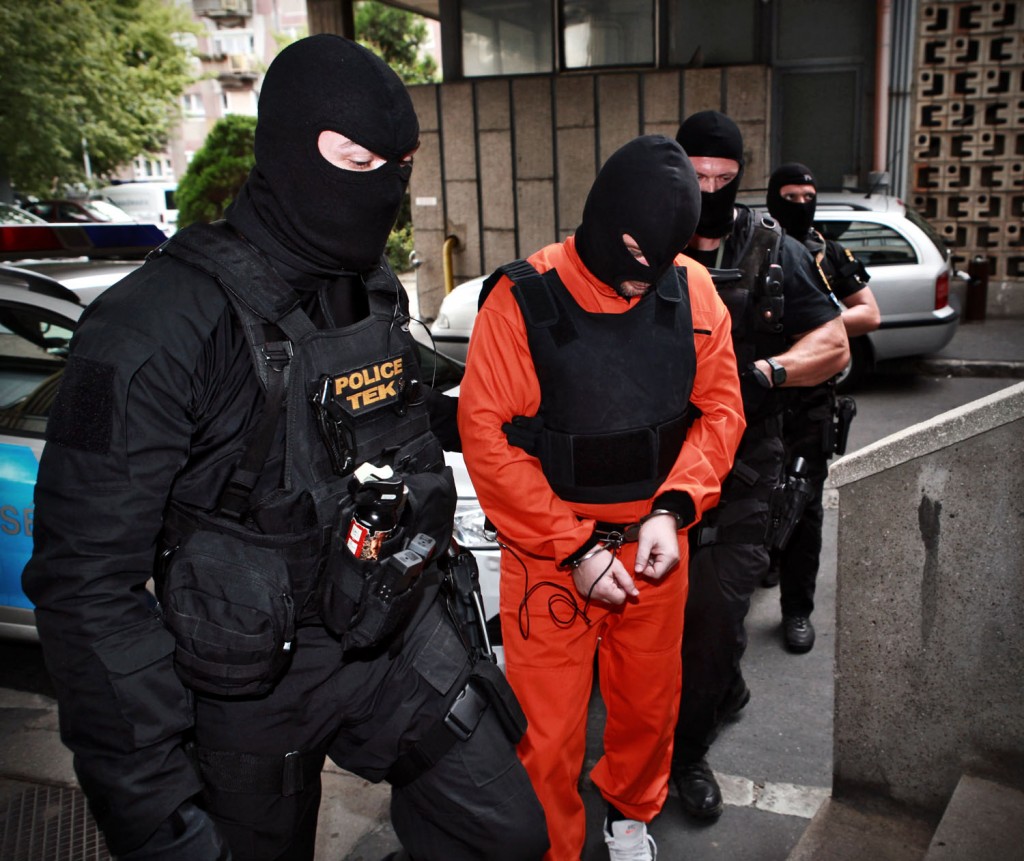  Portik Tamást letartóztatása (Fotó: MTI/TEK)