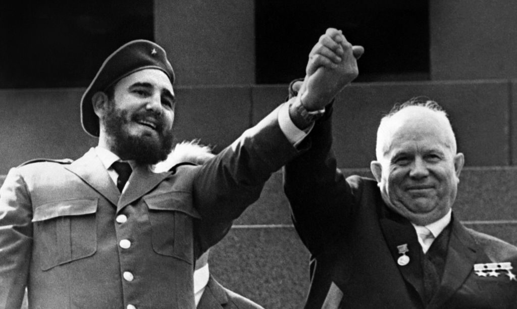 Nagy volt a barátság Hruscsovval. Kuba és a Szovjetunió különböző okokból voltak fontosak egymásnak. (fotó: pinterest.com)