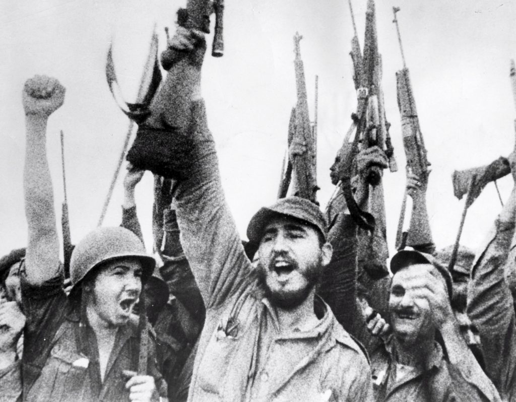 A kubai forradalmárok győzelme 1959-ben (fotó: pinterest.com)