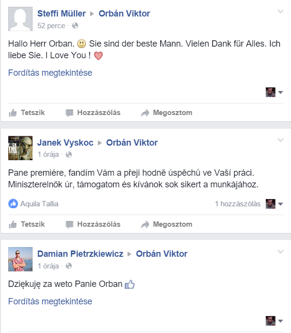 orbán facebook