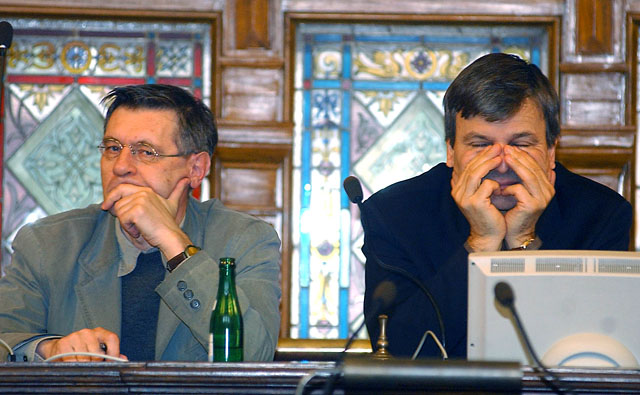Atkári János és Demszky Gábor. 