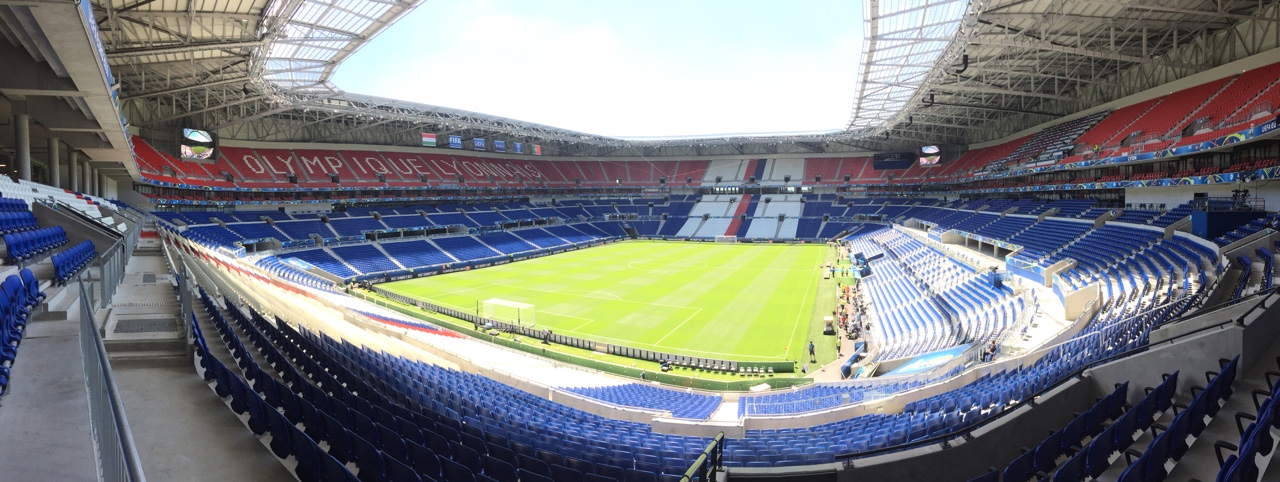 A lyoni stadion már készen áll (kép: uefa.com)