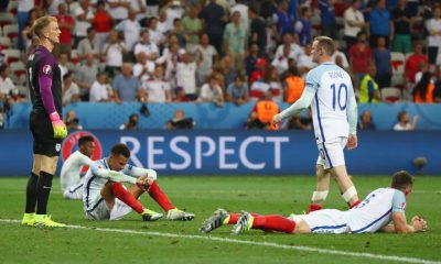 Hart áll, Rooney sétál, a többiek összerogytak / Fotó: Skysports.com