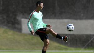 C. Ronaldo már készül / Fotó: UEFA.com