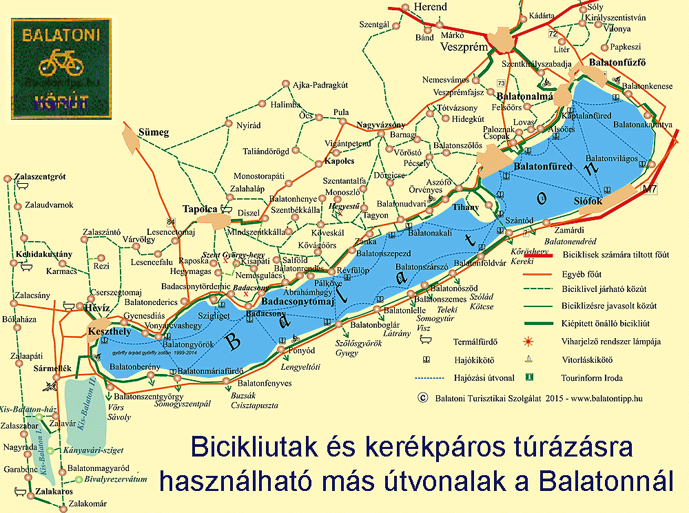 A Balatoni bringakör (kép: spiritofbalaton.hu)