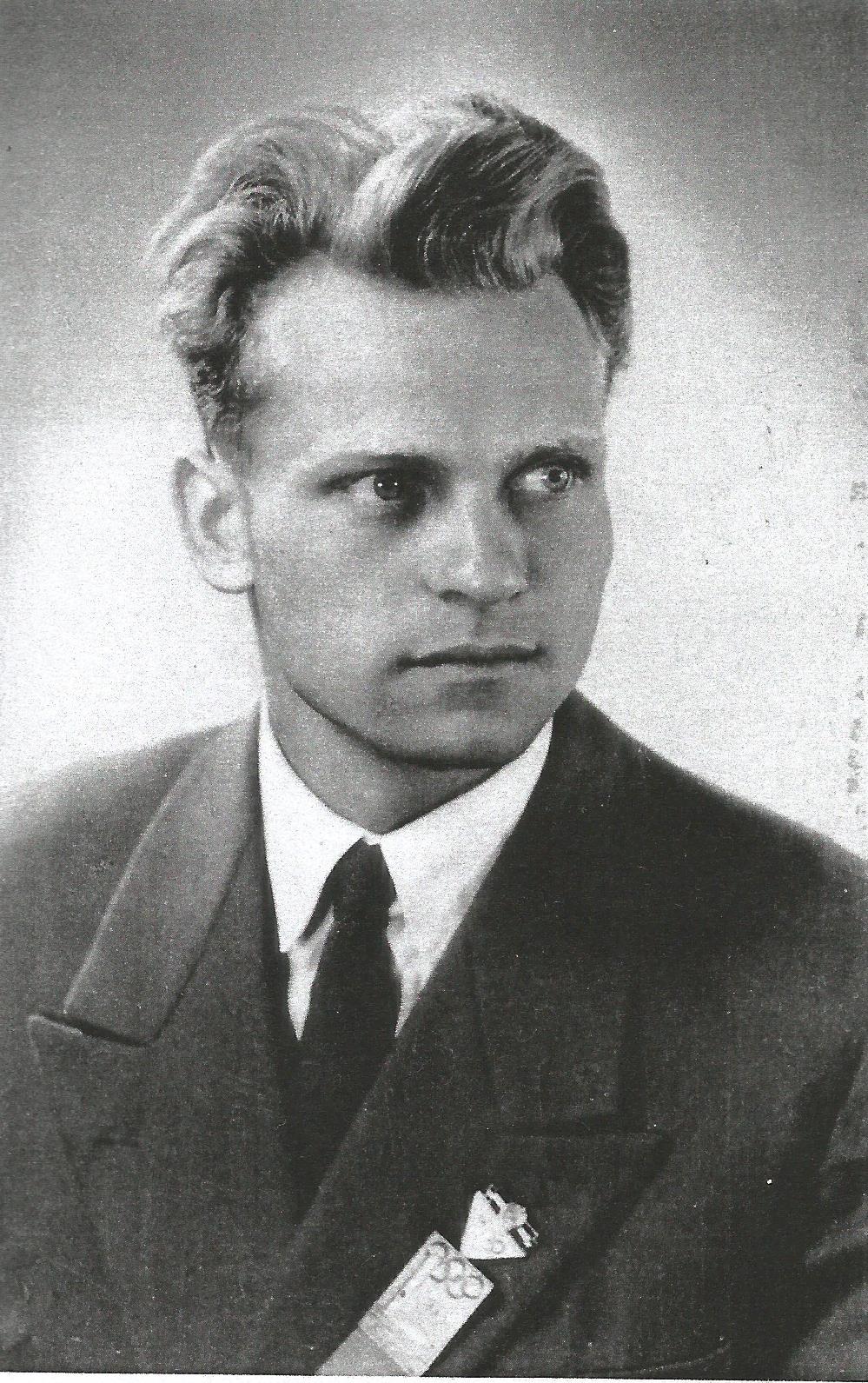 Gurovits József olimpiai tablóképe 1952-ből / Forrás: Kovács Attila