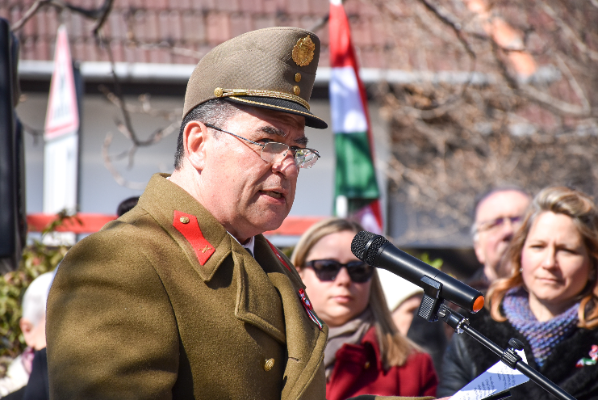 Dr. Kovács Vilmos honvéd ezredes, a HM Hadtörténeti Intézet és Múzeum igazgatója. Fotó: Kucsera Viktória Anita