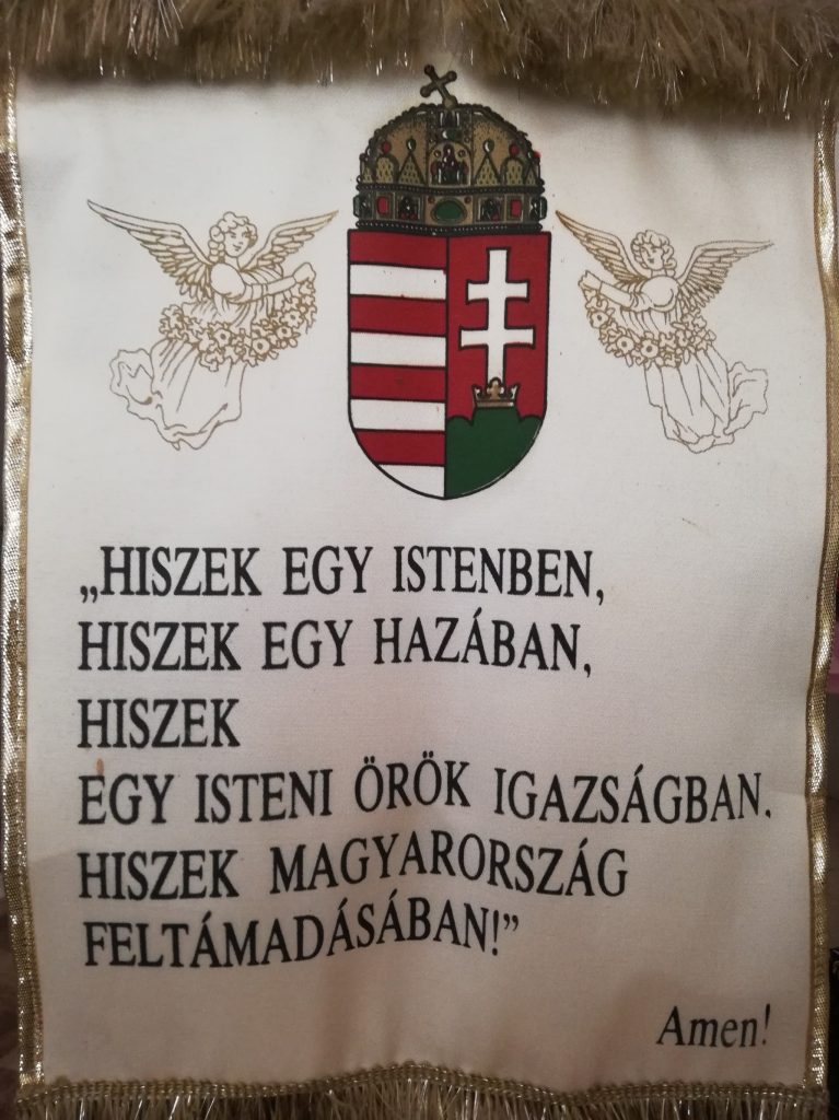 Higgyünk Magyarország feltámadásában és tegyünk meg érte minden tőlünk telhetőt! A szerző felvétele.