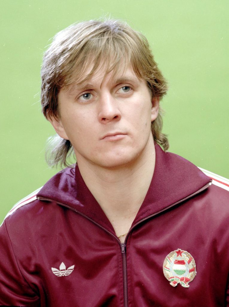Törőcsik András összesen 45 alkalommal volt a magyar labdarúgó-válogatott tagja.<br /> Fotó: MTI/Mohácsi Miklós