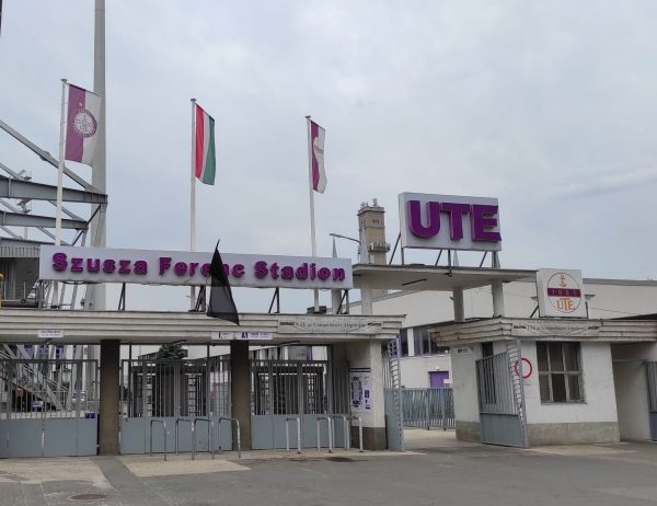 A lila-fehérek szentélye, a Szusza Ferenc Stadion az újpesti identitás egyik legfontosabb helyszíne. Fotó: Kovács Attila